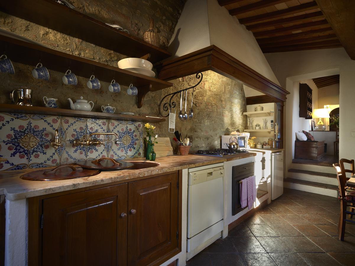 Вілла Borgo Lucignanello Bandini Сан-Джованні-д'Ассо Екстер'єр фото