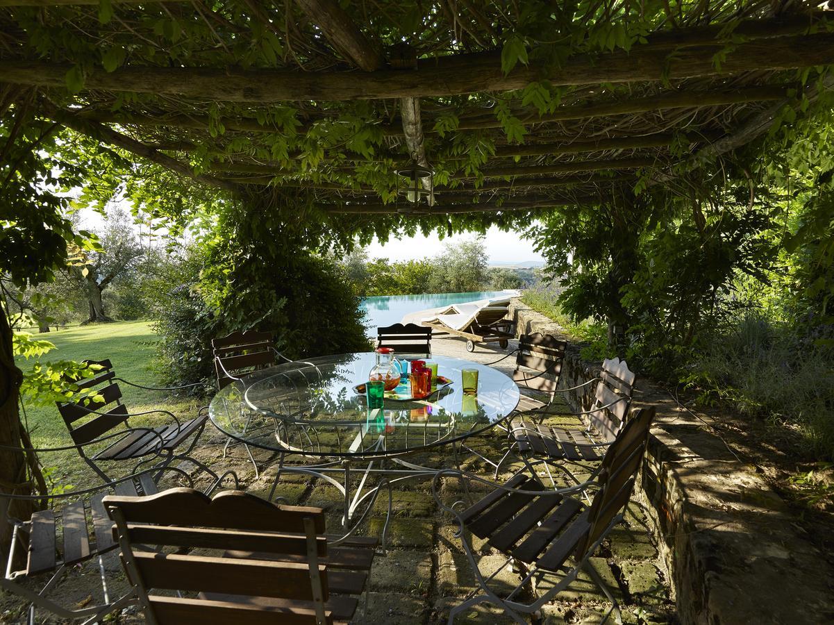 Вілла Borgo Lucignanello Bandini Сан-Джованні-д'Ассо Екстер'єр фото