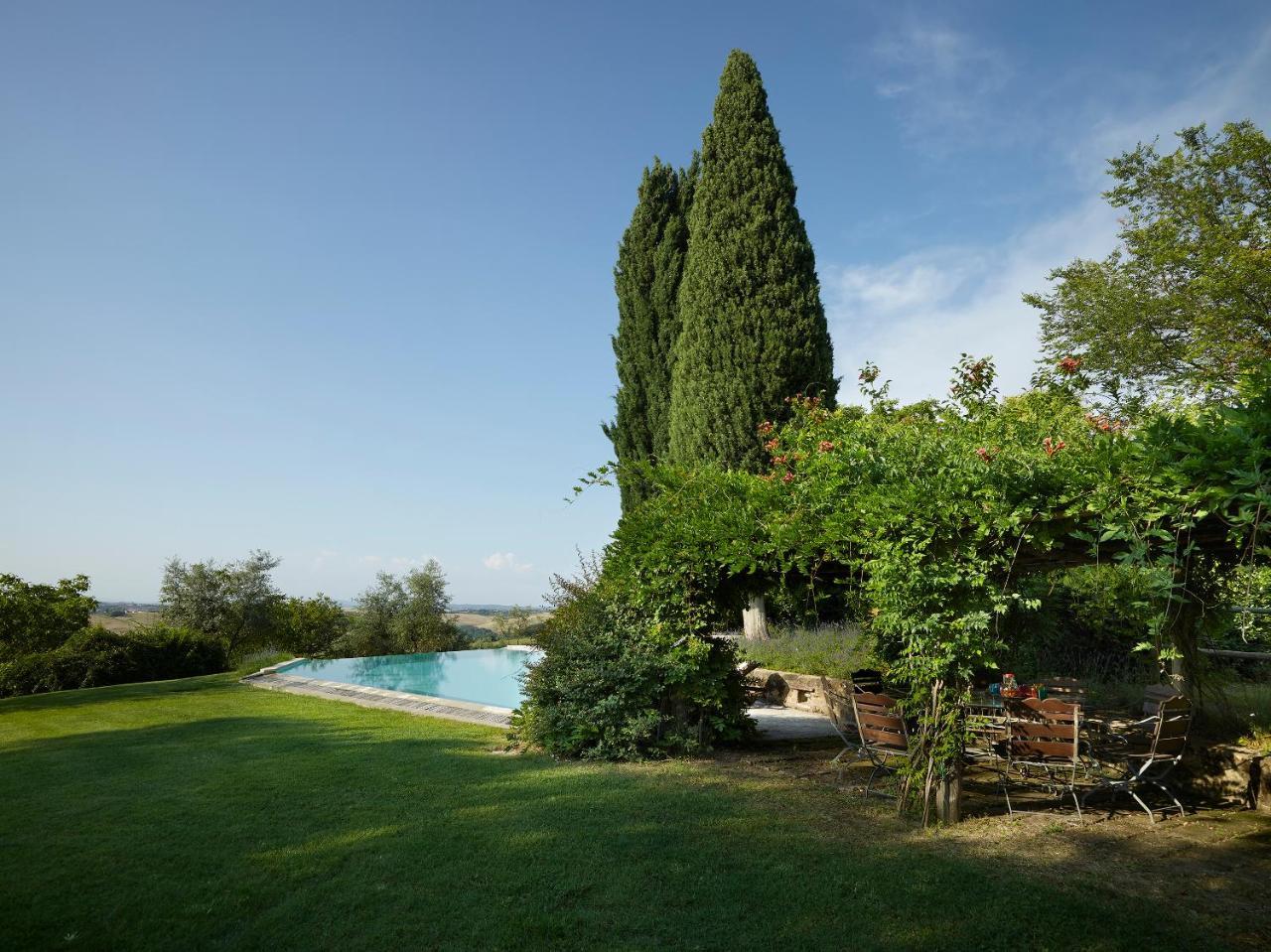 Вілла Borgo Lucignanello Bandini Сан-Джованні-д'Ассо Екстер'єр фото