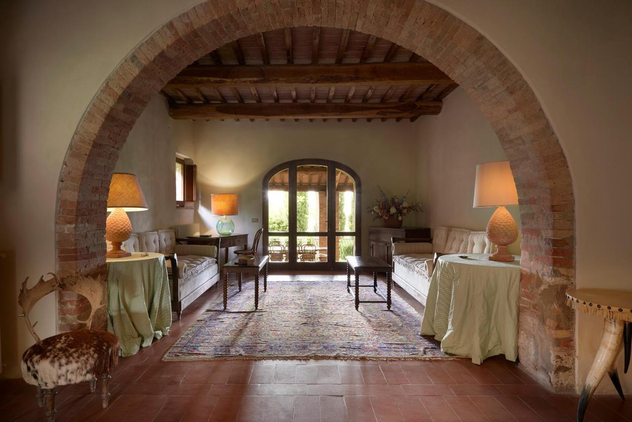 Вілла Borgo Lucignanello Bandini Сан-Джованні-д'Ассо Екстер'єр фото