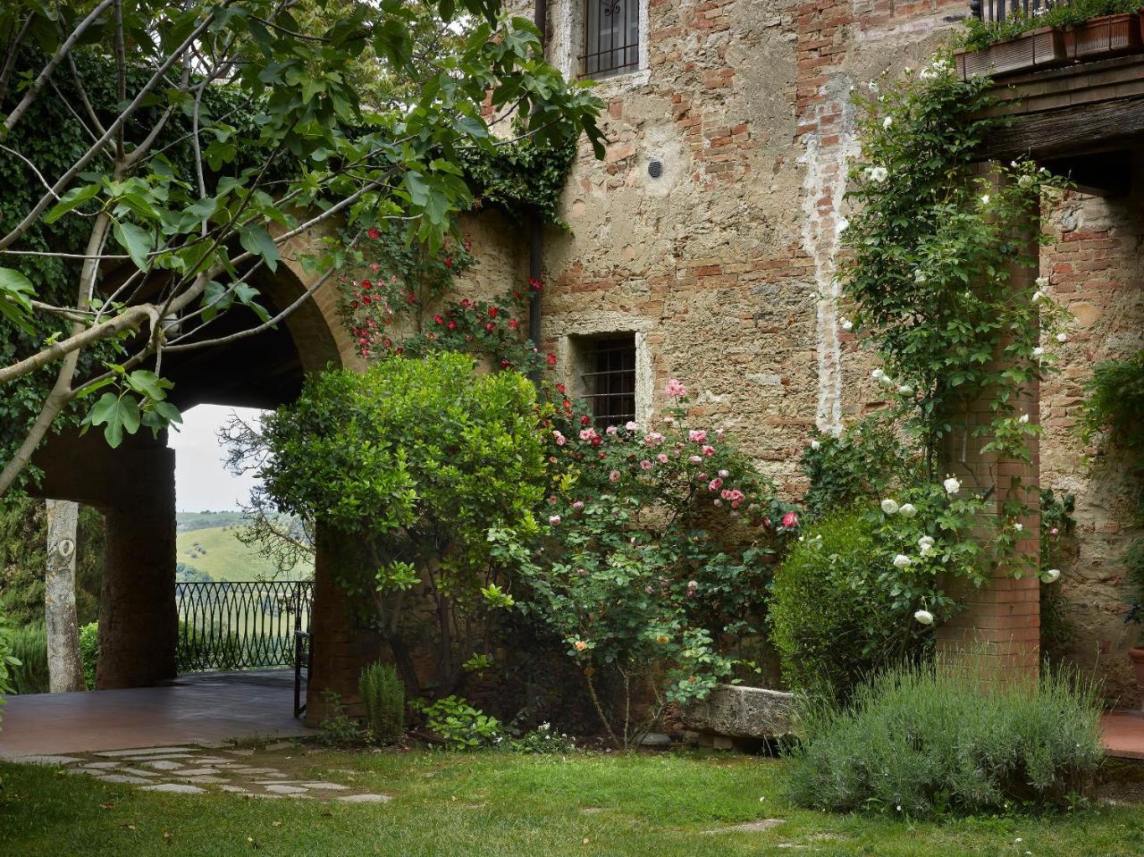 Вілла Borgo Lucignanello Bandini Сан-Джованні-д'Ассо Екстер'єр фото