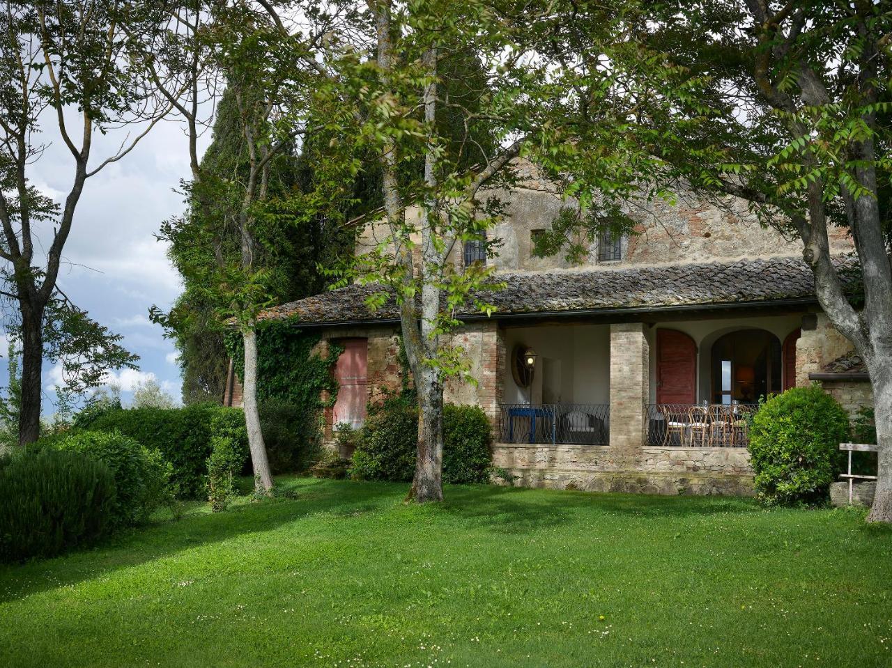 Вілла Borgo Lucignanello Bandini Сан-Джованні-д'Ассо Екстер'єр фото
