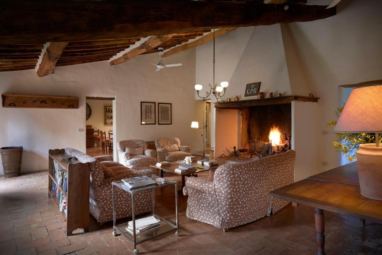 Вілла Borgo Lucignanello Bandini Сан-Джованні-д'Ассо Екстер'єр фото