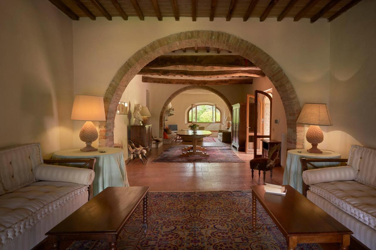 Вілла Borgo Lucignanello Bandini Сан-Джованні-д'Ассо Екстер'єр фото