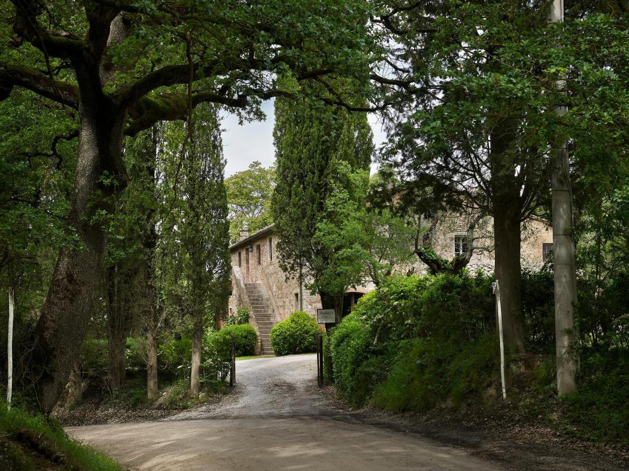 Вілла Borgo Lucignanello Bandini Сан-Джованні-д'Ассо Екстер'єр фото
